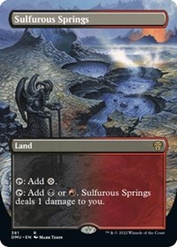 Sulfurous Springs (Borderless), Dominaria United