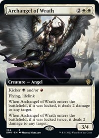Archangel of Wrath (Extended Art), Dominaria United