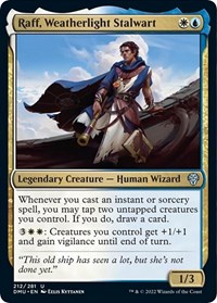 Raff, Weatherlight Stalwart, Dominaria United