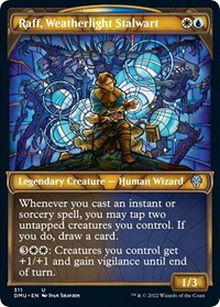 Raff, Weatherlight Stalwart (Showcase), Dominaria United
