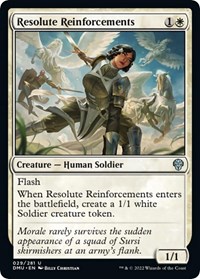 Resolute Reinforcements, Dominaria United