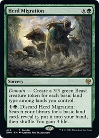 Herd Migration (DMU Bundle), Unique and Miscellaneous Promos