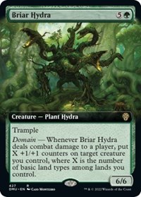Briar Hydra (Extended Art), Dominaria United