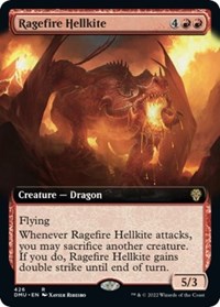 Ragefire Hellkite (Extended Art), Dominaria United