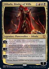 Dihada, Binder of Wills, Commander: Dominaria United