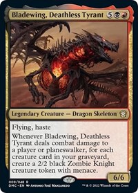 Bladewing, Deathless Tyrant, Commander: Dominaria United