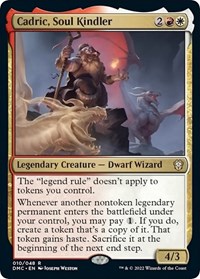 Cadric, Soul Kindler, Commander: Dominaria United