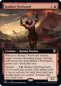 Radha's Firebrand (Extended Art), Dominaria United