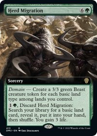 Herd Migration (Extended Art), Dominaria United