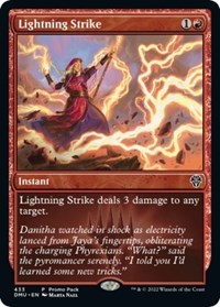 Lightning Strike, Promo Pack: Dominaria United