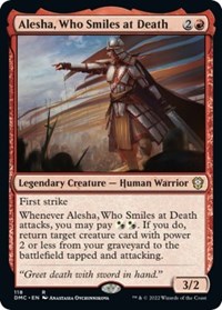 Alesha, Who Smiles at Death, Commander: Dominaria United
