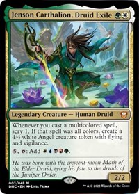 Jenson Carthalion, Druid Exile, Commander: Dominaria United