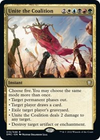Unite the Coalition, Commander: Dominaria United