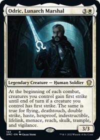 Odric, Lunarch Marshal, Commander: Dominaria United