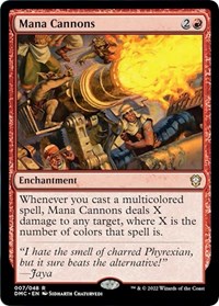 Mana Cannons, Commander: Dominaria United