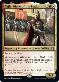 Tajic, Blade of the Legion, Commander: Dominaria United