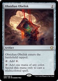 Obsidian Obelisk, Commander: Dominaria United