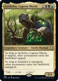 Archelos, Lagoon Mystic, Commander: Dominaria United