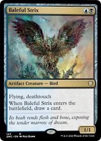 Baleful Strix, Commander: Dominaria United