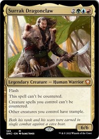 Surrak Dragonclaw, Commander: Dominaria United