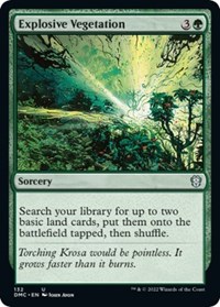 Explosive Vegetation, Commander: Dominaria United
