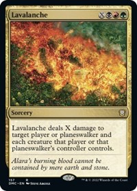 Lavalanche, Commander: Dominaria United