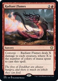 Radiant Flames, Commander: Dominaria United