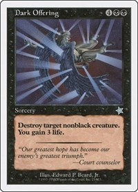 Dark Offering, Starter 1999