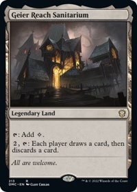 Geier Reach Sanitarium, Commander: Dominaria United