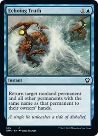 Echoing Truth, Commander: Dominaria United