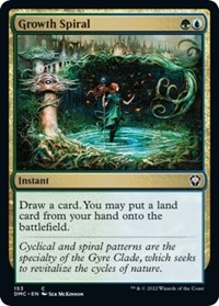 Growth Spiral, Commander: Dominaria United
