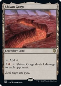 Shivan Gorge, Commander: Dominaria United