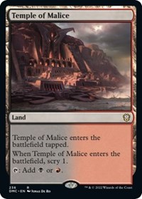 Temple of Malice, Commander: Dominaria United