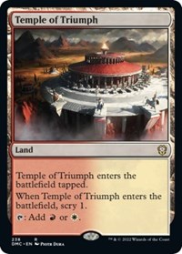 Temple of Triumph, Commander: Dominaria United