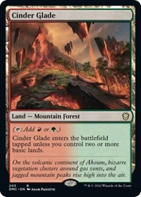 Cinder Glade, Commander: Dominaria United