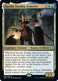 Ayesha Tanaka, Armorer, Commander: Dominaria United