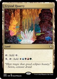 Crystal Quarry, Commander: Dominaria United