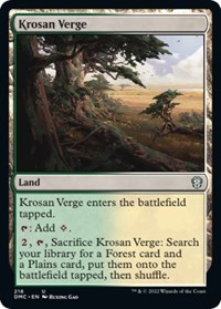 Krosan Verge, Commander: Dominaria United