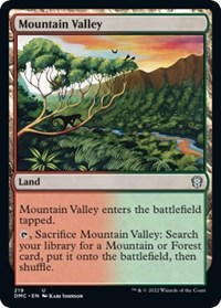 Mountain Valley, Commander: Dominaria United