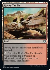 Rocky Tar Pit, Commander: Dominaria United