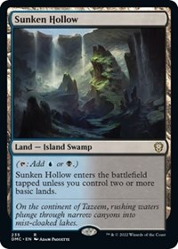 Sunken Hollow, Commander: Dominaria United