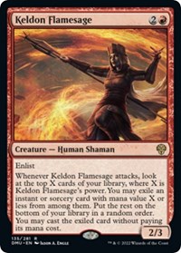 Keldon Flamesage, Dominaria United