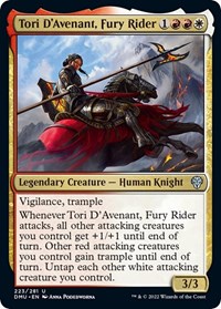 Tori D'Avenant, Fury Rider, Dominaria United
