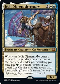 Jedit Ojanen, Mercenary, Commander: Dominaria United