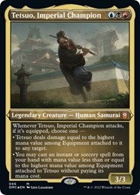 Tetsuo, Imperial Champion (Foil Etched), Commander: Dominaria United