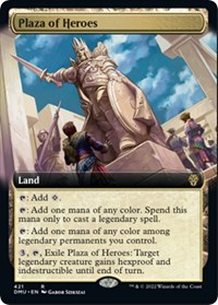 Plaza of Heroes (Extended Art), Dominaria United