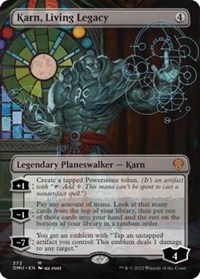 Karn, Living Legacy (Borderless), Dominaria United
