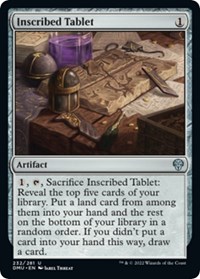 Inscribed Tablet, Dominaria United