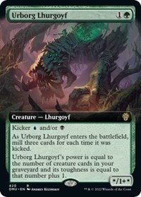 Urborg Lhurgoyf (Extended Art), Dominaria United
