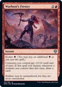 Warhost's Frenzy, Dominaria United